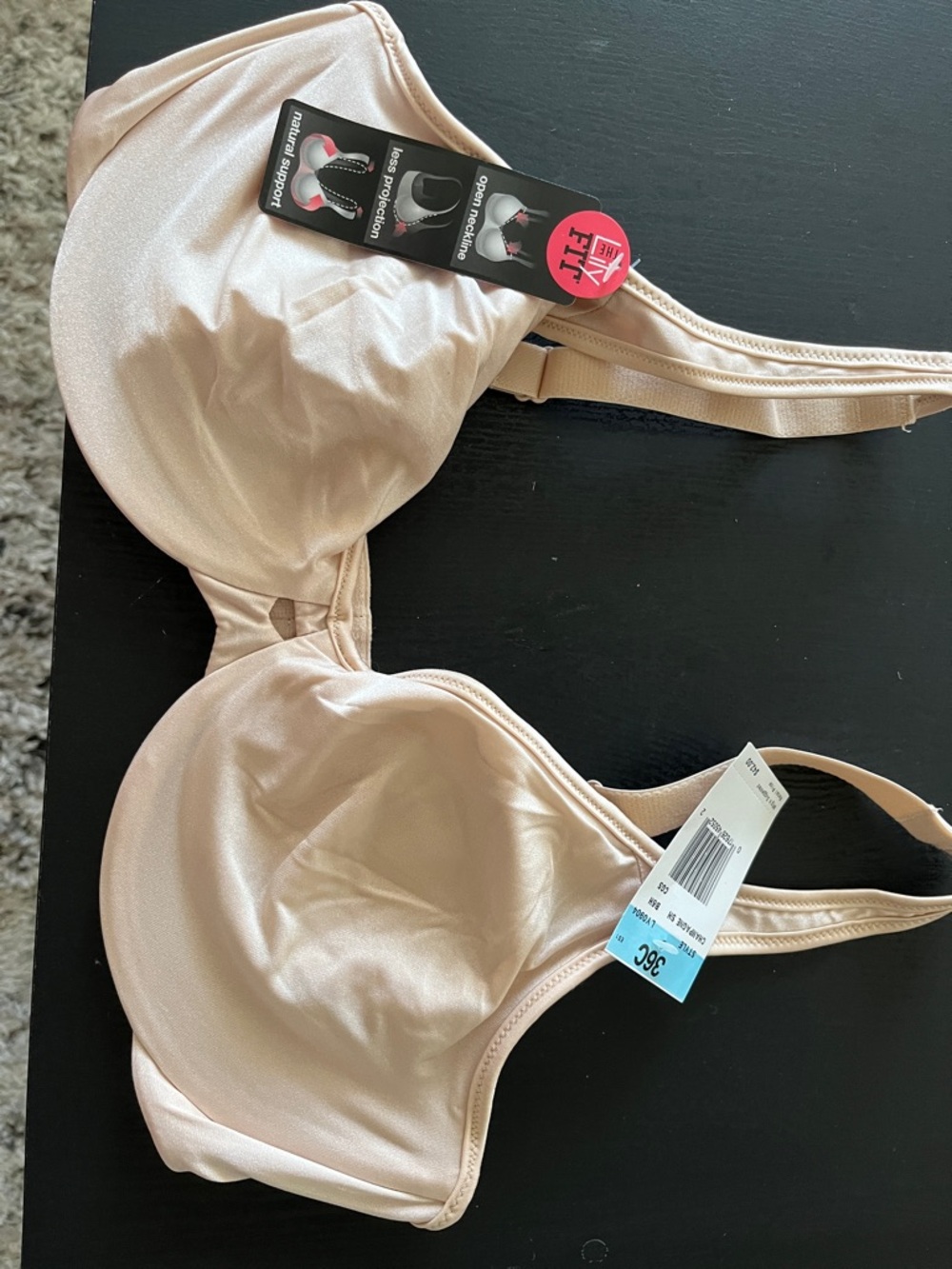 Smooth Underwire Bra in Light Nude